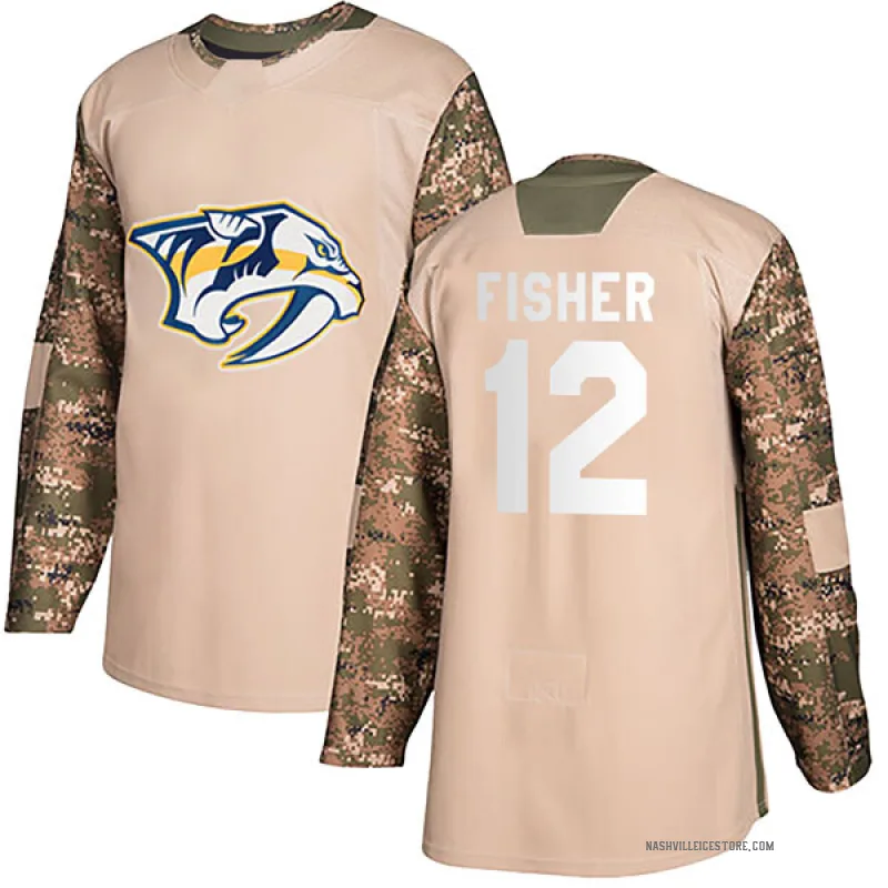 nashville predators fisher jersey